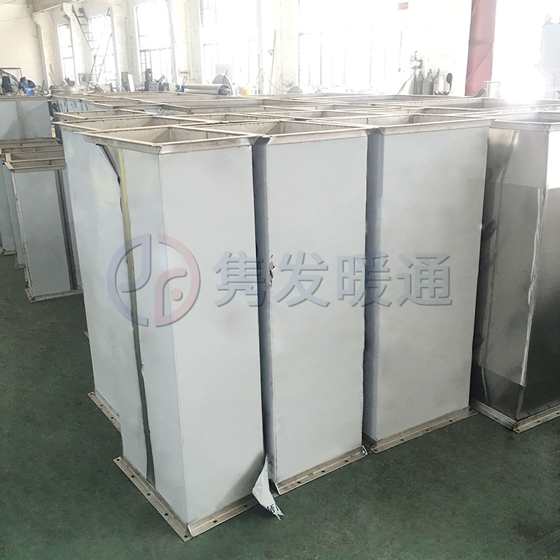 不（bú）鏽鋼矩形焊接風管（guǎn）