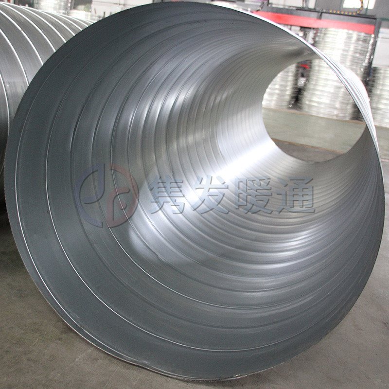 不（bú）鏽鋼（gāng）螺旋風管